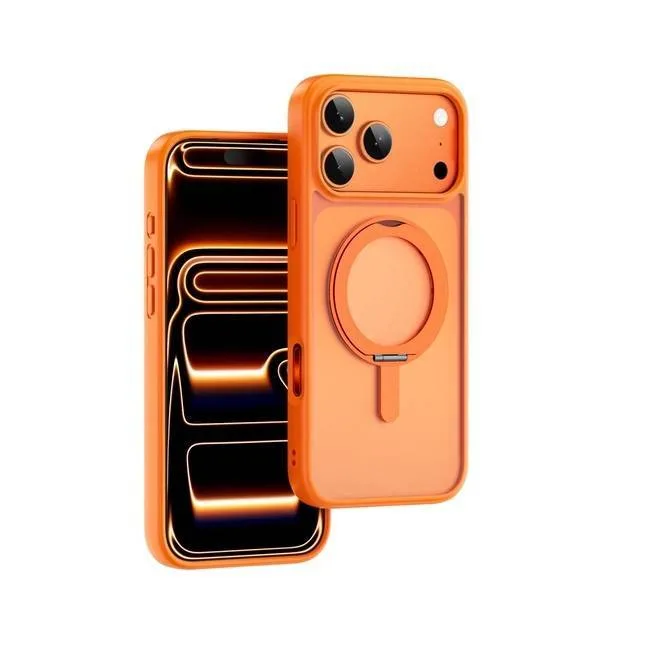CAPA - ARMOR ULTRA COM SUPORTE - IPHONE 17 PRO MAX - MAGSAFE - ORANGE - 511211