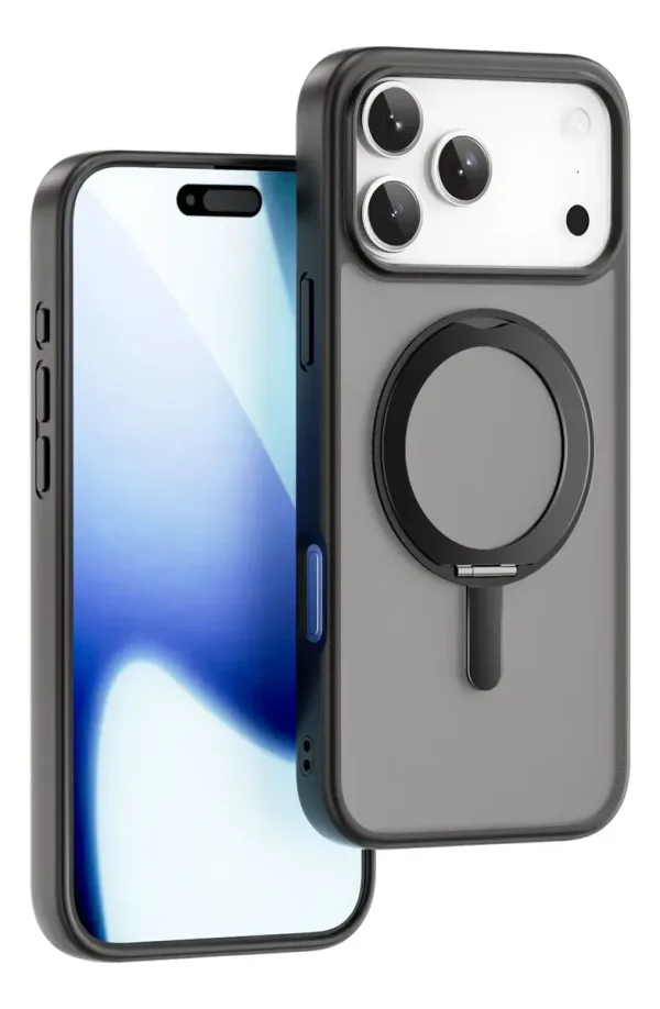CAPA - ARMOR ULTRA COM SUPORTE - IPHONE 17 PRO MAX - MAGSAFE - PRETO - 511211